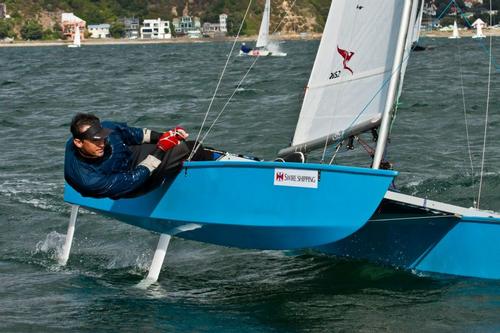 Bryan Anderson - 2nd 2013 Internationals - 2013 Swire Shipping International Paper Tiger Catamaran Championships © Phil Benge